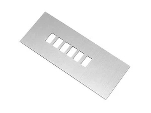 Mustang Console Shifter Insert Aluminum 1967 - 1968 - Scott Drake - Foto 1 di 1