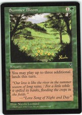 Summer Bloom (x1) - Visions - MTG