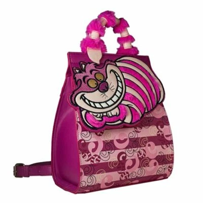 Mini Mochila Bolso de Mano Alicia en el País de las Maravillas Gato de Cheshire Rosa Disney Dibujos Animados Regalo Foto 1 de 4