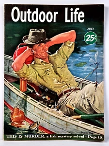Outdoor Life July 1951 Hot Spots in Big Water - Hunting the Chattahoochee - Imagen 1 de 9