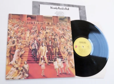THE ROLLING STONES - IT'S ONLY ROCK N ROLL LP VINYL EX+/EX+ Rare UK 80s Press - Image 1 of 4