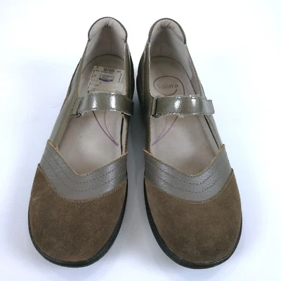 Sanita Mujer Gamuza Mary Janes Talla 40 Marrón Foto 1 de 4