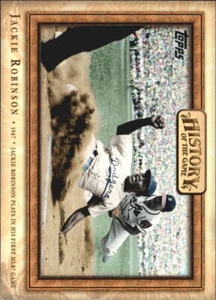 2010 Topps History of the Game #HOG15 Jackie Robinson's primer juego MLB - casi nuevo-como nuevo - Imagen 1 de 2