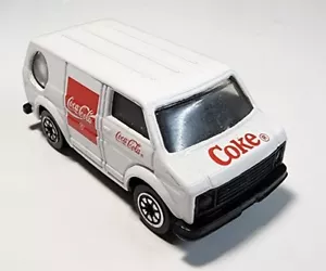 Vintage Hartoy White Coca-Cola Bedford Van 1/60 Diecast/Plastic Coke Ford - Picture 1 of 9