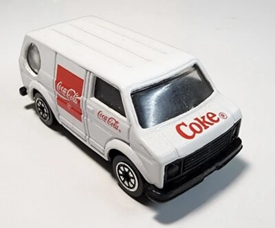 Vintage Hartoy White Coca-Cola Bedford Van 1/60 Diecast/Plastic Coke Ford - Image 1 of 4