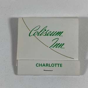 Vintage COLISEUM INN Matchbook, Charlotte NC - Picture 1 of 4