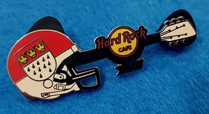 COLOGNE SAINTS V COLTS SUPER BOWL 44 FINAL XLIV 2010 GUITAR Hard Rock Cafe PIN - Picture 1 of 1