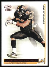 2003 Pacific CFL Red #45 Joe Montford