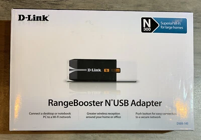 N300 USB Adapter D-link DWA-140 (790069302640) Wireless Adapter - Image 1 of 4