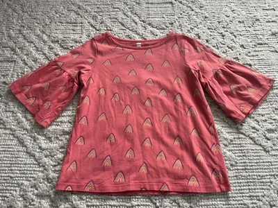 Camisa Estampado Arco Iris Coral Talla 12 COLECCIÓN TÉ Niña Foto 1 de 2