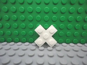 Lego 1 White 3x3 Cross base plate NEW - Picture 1 of 1