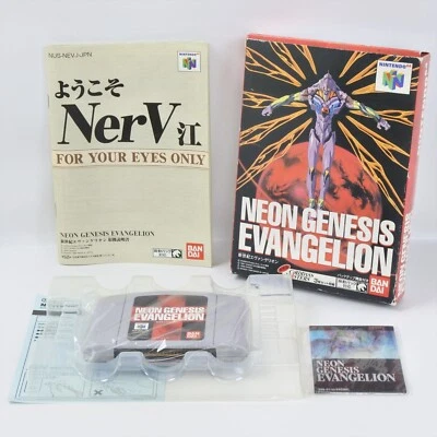 NEON GENESIS EVANGELION with Card Nintendo 64 2083 n6 - Image 1 of 4