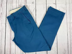 Pantaloni chino J.Crew blu urban slim rotti in kaki - 32 x 32 - Foto 1 di 8