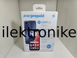 BRANDNEU Motorola Moto G Play 2024 XT2413-3 64GB AT&T Prepaid Smartphone Blau - Bild 1 von 3
