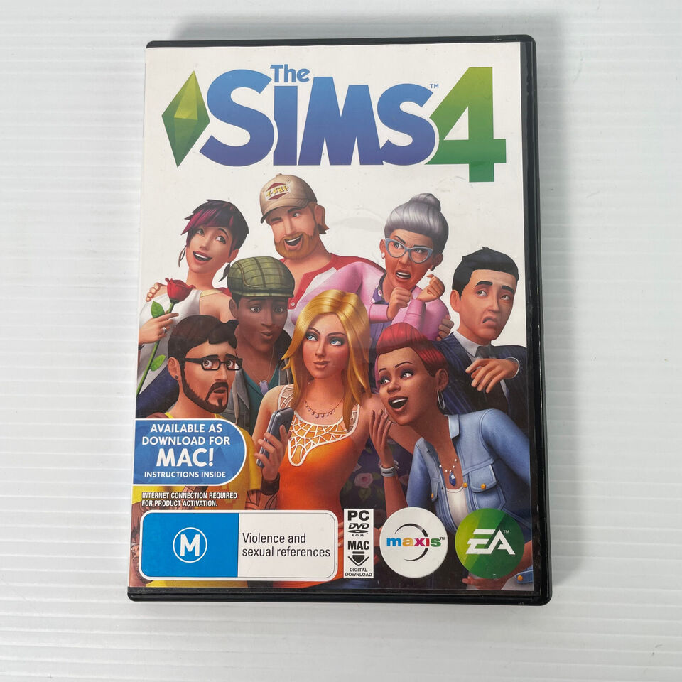 The Sims 4 Limited Edition Electronic Arts PC Windows Mac 2 Discs Rare Free  Post