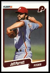 1990 Fleer #570 Jeff Parrett Philadelphia Phillies - Bild 1 von 2
