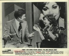 Press Photo Actress Donna Pescow on "Angie" on "The Mike Douglas Show"