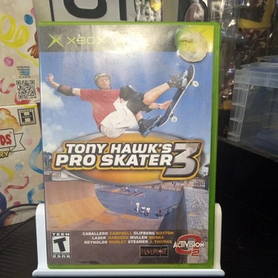Tony Hawks Pro Skater 3 Xbox Original Con Manual Probado Y Funciona Foto 1 de 4