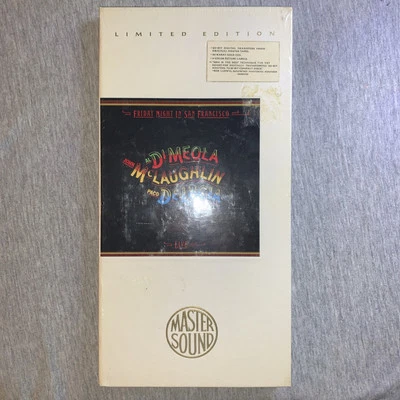 DiMeola McLaughlin DeLucia Live-Friday Night in San Francisco Gold CD NIB Sealed - Image 1 of 2