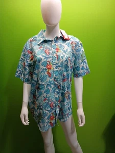 Marvel Avengers Captain America Spiderman Thor Hawaiian Shirt Button Up Xl - Picture 1 of 4