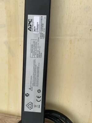 APC AP7553 Rack PDU, Basic, Zero U, 32A, 230V,24 Outlet,Used - Image 1 of 4
