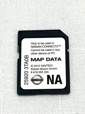 25920 3TA0B Nissan Navigation SD Memory Card GPS MAPS - Bild 1 von 4