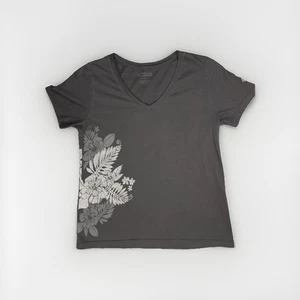 Camicia pazza grigia YRK floreale manica corta taglia XS - Foto 1 di 4