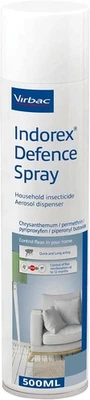 Indorex Defence Household Flea Spray Up to 12 Months | 500mlCan FREE SHIPPING UK