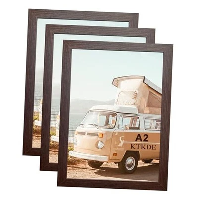  Conjunto de marcos de póster de 16,5 x 23,4 pulgadas con marco de fotos A2  Foto 1 de 4