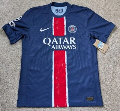 Nike PSG Paris Saint-Germain Kvaratskhelia Home Authentic Match Jersey Medium - Image 1 of 4