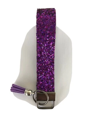 Muñequera Gruesa Brillo Llavero Foto 1 de 4