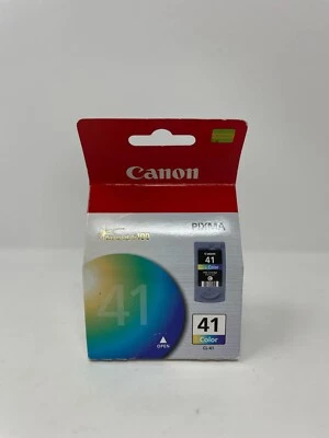 Cartucho de tinta única Canon Pixma 41 COLOR PG-41 tricolor ¡GENUINO NUEVO SELLADO! Foto 1 de 4