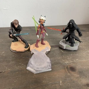 Disney Infinity 3.0 Star Wars Set Kylo Ren Anakin Skywalker Ahsoka Jedi Kristall - Bild 1 von 16