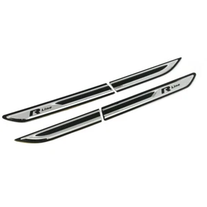 Original VW Arteon R-Line Plaktte seitlich Tuning Emblem Kotflügel Tür chrom OEM - Bild 1 von 2