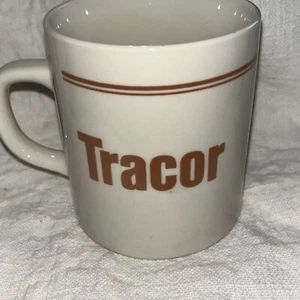 Tracor Coffee Mug, Aegis defense system U.S. Navy Richard N. Lane VTG - Picture 1 of 8