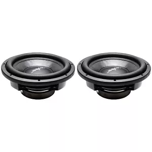 (2) NEU SKAR AUDIO VD-12 D4 12" 800W MAX DUAL 4 FLACHE HALTERUNG SUBWOOFER - PAAR - Bild 1 von 5