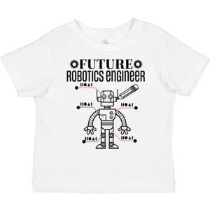 Inktastic Future Robotics Engineer Toddler T-Shirt Childs Kids Occupation Child - Picture 1 of 6