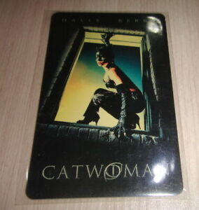Catwoman Halle Berry Film Tajlandia Bilet Plastikowa karta Rzadka! Komiks Batman DC 