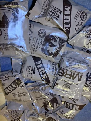 Einmannpackung US MRE 5er Mix Case A und B EPA Prepper 2026er-20227 Insp.-Date