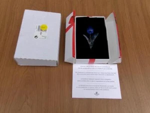SWAROVSKI CRYSTAL *BLUE TULIP* NEW WITH OPEN BOX - Picture 1 of 6