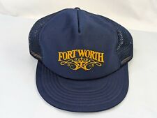 Fort Worth Texas Snapback Hat Cap Mesh Artex Has Issues Read Description