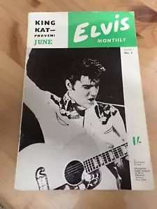 UNBELIEVABLY RARE - ELVIS MONTHLY MAGAZINE - YEAR 1 NUMBER 5 - UK - Imagen 1 de 4