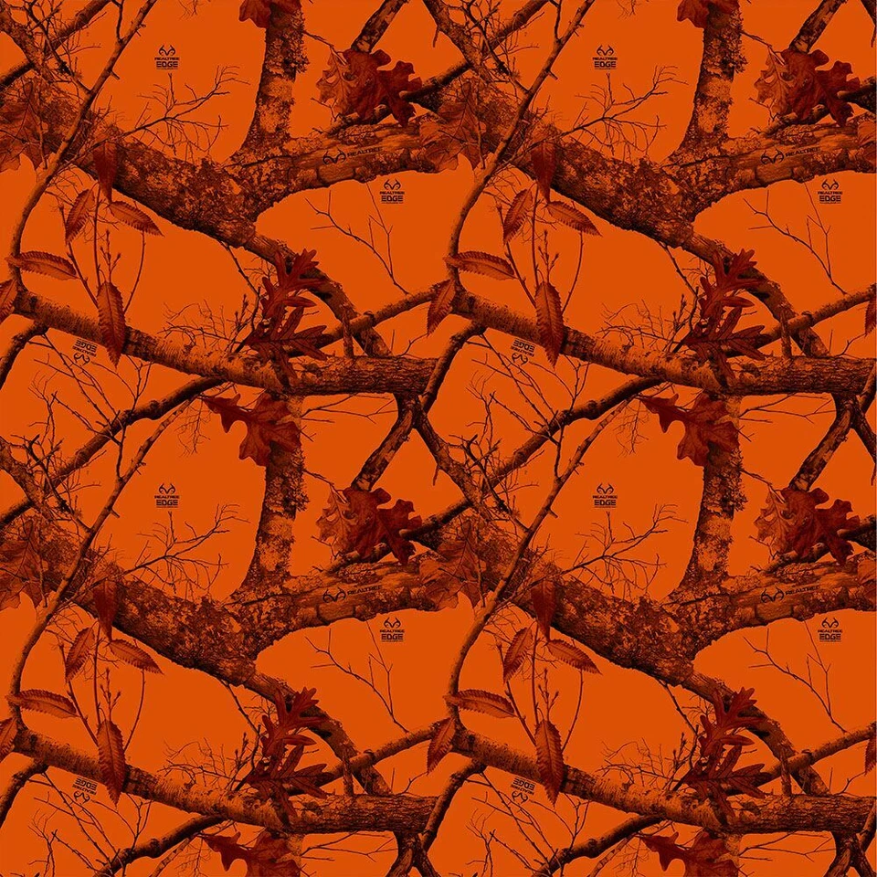 Tela de algodón Realtree Blaze Edge - Tela Realtree 100 % algodón - Múltiples patrones  Foto 1 de 1