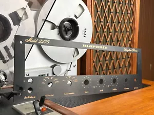 Marantz 2275 Black Anodized Faceplate - Vintage Receiver Upgrade - New - Picture 1 of 6