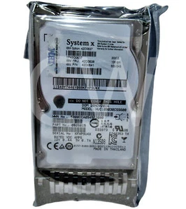 42D0637 42D0638 42D0641 IBM 300GB 10K RPM 6Gb/s 2.5" SAS Hard Drive W/ZERO HOURS - Picture 1 of 2