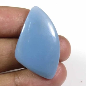 Blue Opal Smooth Fancy Cabochon 32x19mm Natural Opal Owyhee Gems 16Cts DIY OP-91 - Picture 1 of 9
