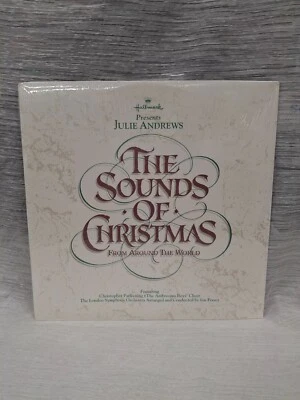 Sealed Hallmark Julie Andrews Sounds of Christmas From Around World 1990 LP Foto 1 de 2