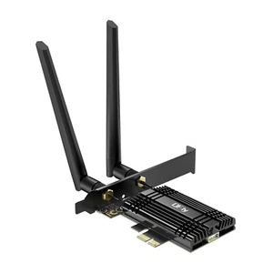 Karta bezprzewodowa QFly WiFi 7 PCIe Intel BE200 z Bluetooth 5.4 8774Mbps - Zdjęcie 1 z 3