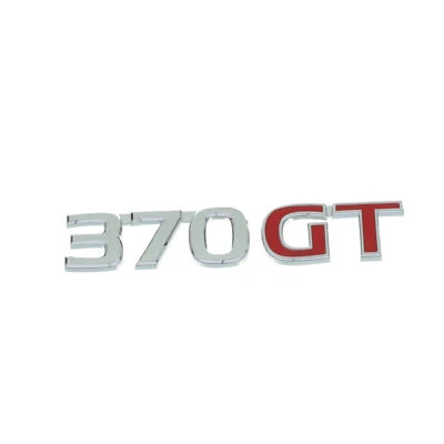 NEW OEM Nissan 2009-2020 GT-R Trunk Lid Emblem Badge Decal "370GT" 84896-JL00A - Image 1 of 3
