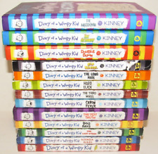 Diary Of A Wimpy Kid Book Lot 1-13 Jeff Kinney Paperback & Hardcover Books Set